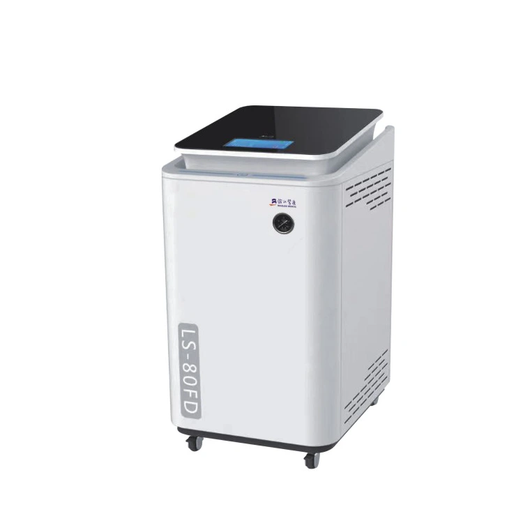 ဒေါင်လိုက် ဖိအား ရေနွေးငွေ့ Sterilizer အလိုအလျောက် Flip-top